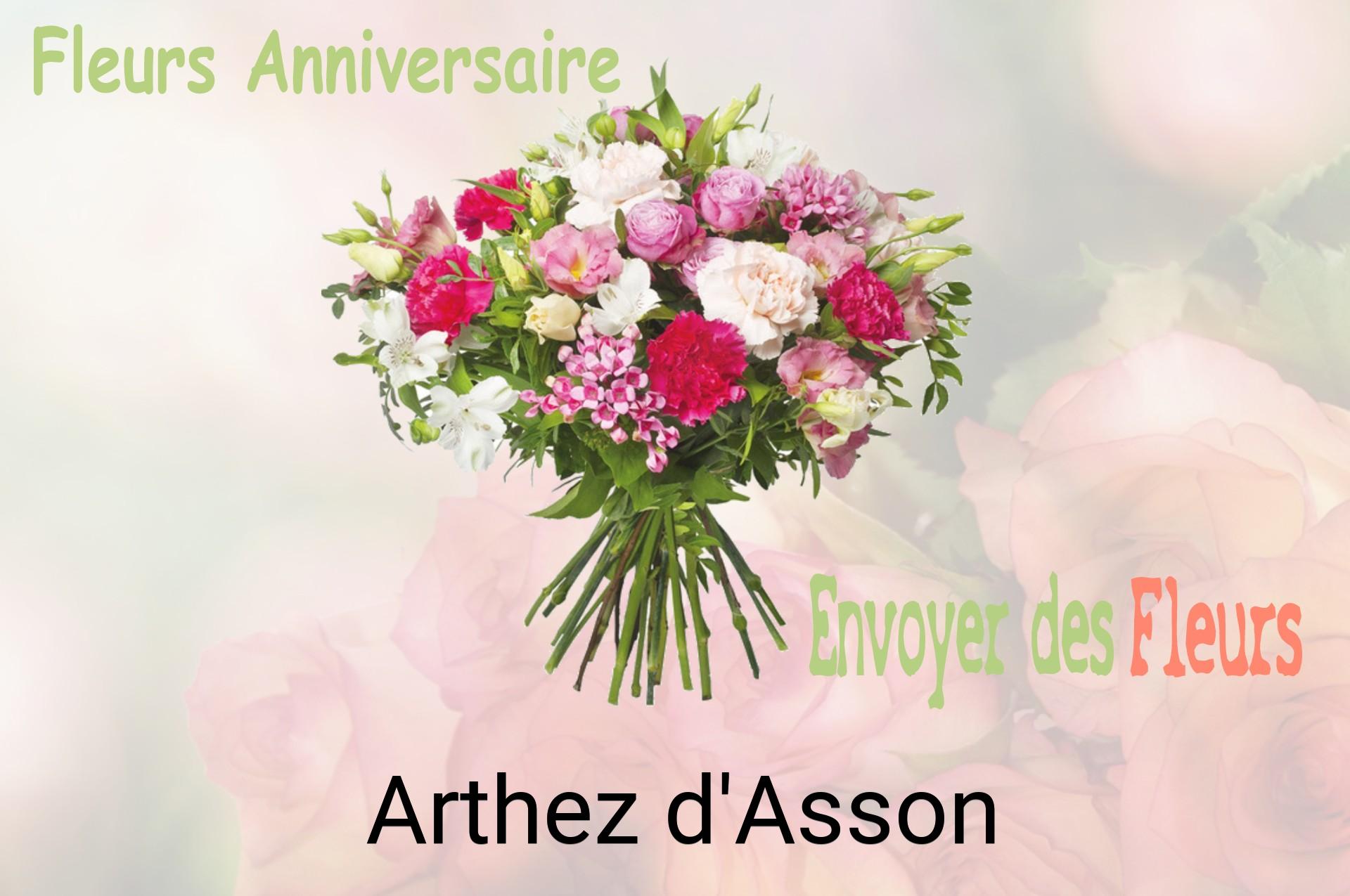 Bouquet de fleurs d’anniversaire livré à Arthez-d'Asson